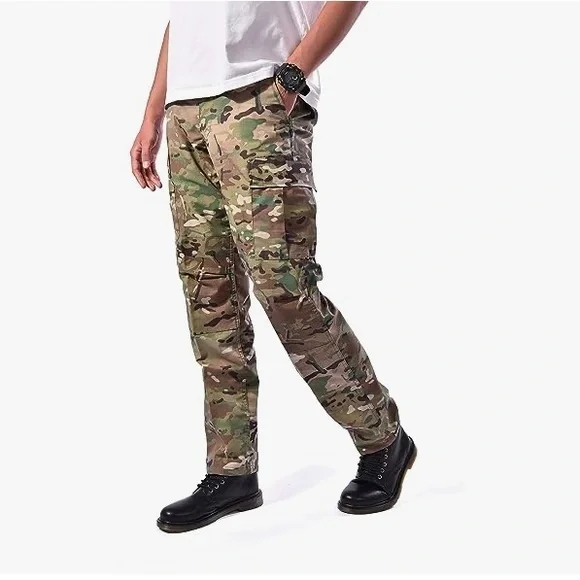 Camo Cargo Pants Army - Picture 7 of 7